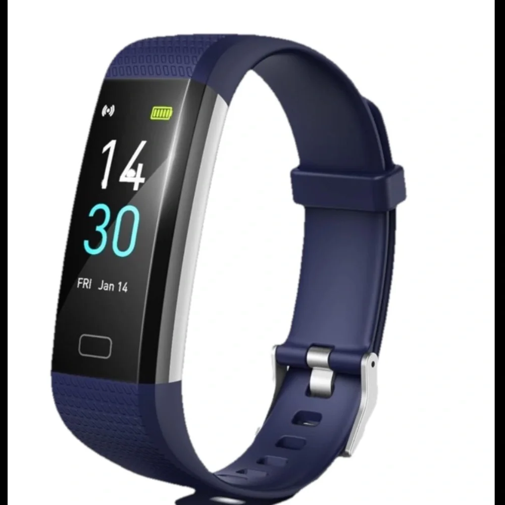 Smart Fitness Tracker Watch - Blue